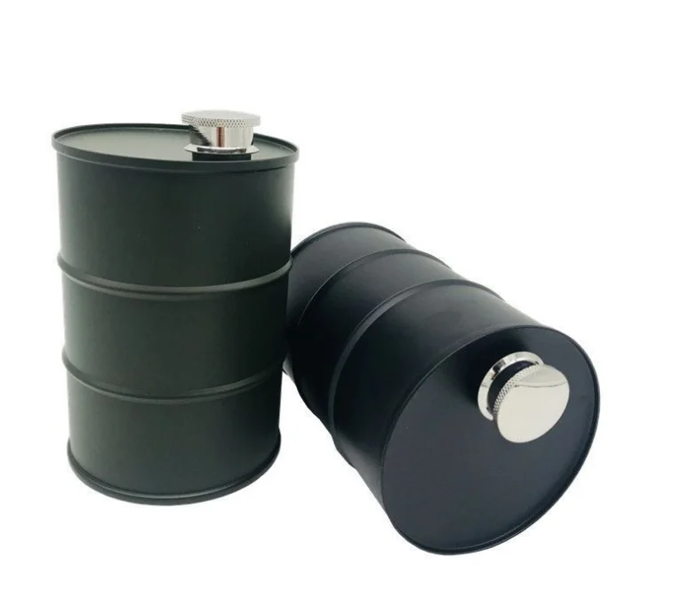 100PCS 25oz Creative my water bottle vodka oil drums whisky flagon portable Stainless steel304 alcohol liquor hip flask