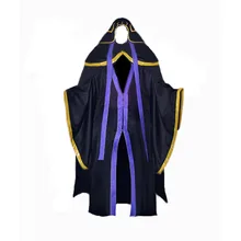 Оверлорд Ainz Ooal платье Momonga сильнейшая Магия Кастер черный наряд косплей костюм C018