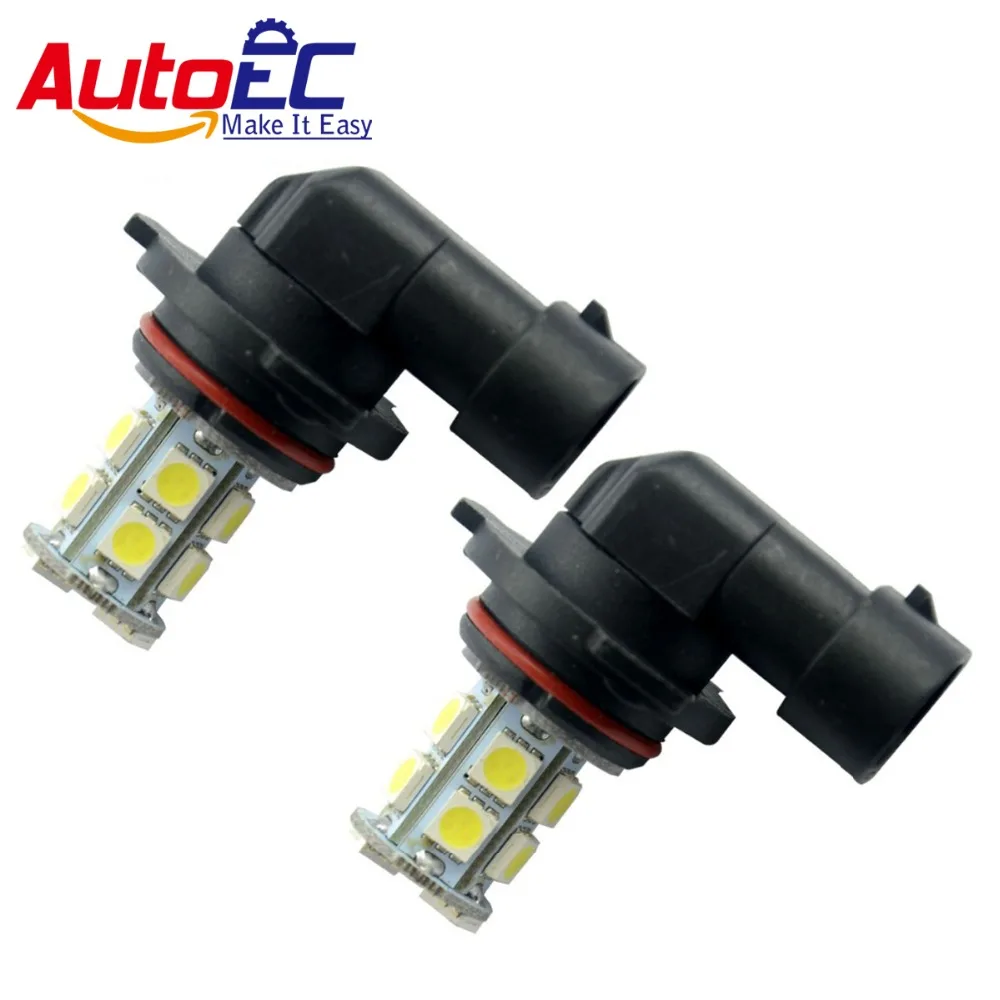 AutoEC 2X 9006 9005 13 SMD 5050 Светодиодные противотумансветильник HB4 Автомобильные дневные