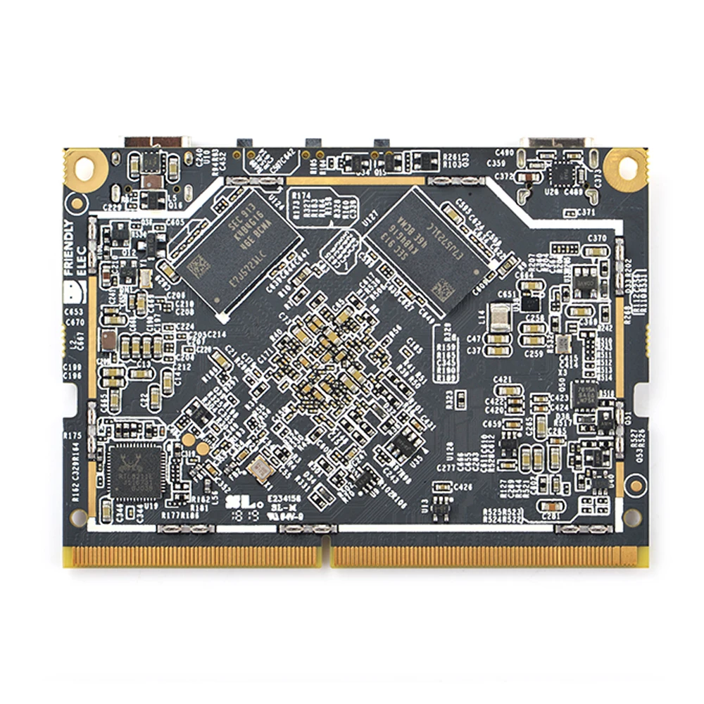 SOM-RK3399 AI Developer kit WiFi BT Поддержка Гбит/с Ethernet и двухэкранный дисплей Android/Ubuntu/QT/buildroot HDMI IN/OUT
