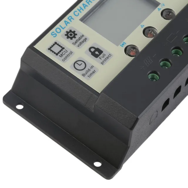 10A 12V 24V Solar Panels Battery Charge Controller 10Amps Lamp Regulator Suitable for Small Solar Energy System Battery Hot Sale