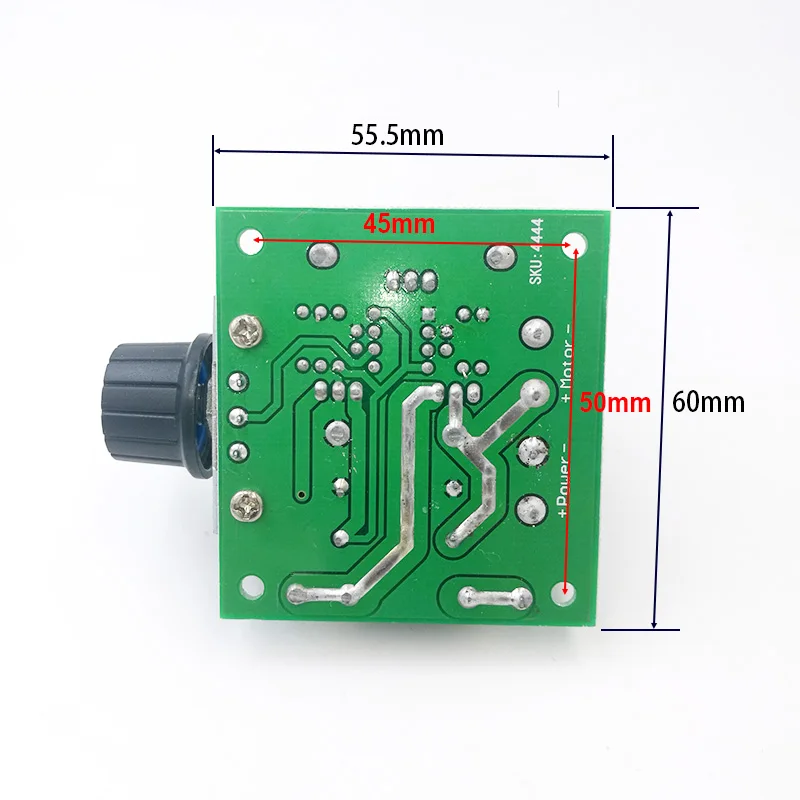 PWM контроллер скорости двигателя постоянного тока 12 V-40 V 10A