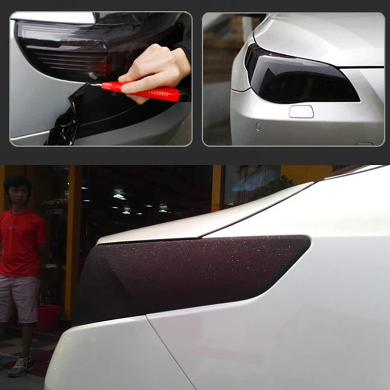 Светлая блестящая пленка ZDPARTS 100/200*30 см для стайлинга автомобиля наклейки Mercedes Benz