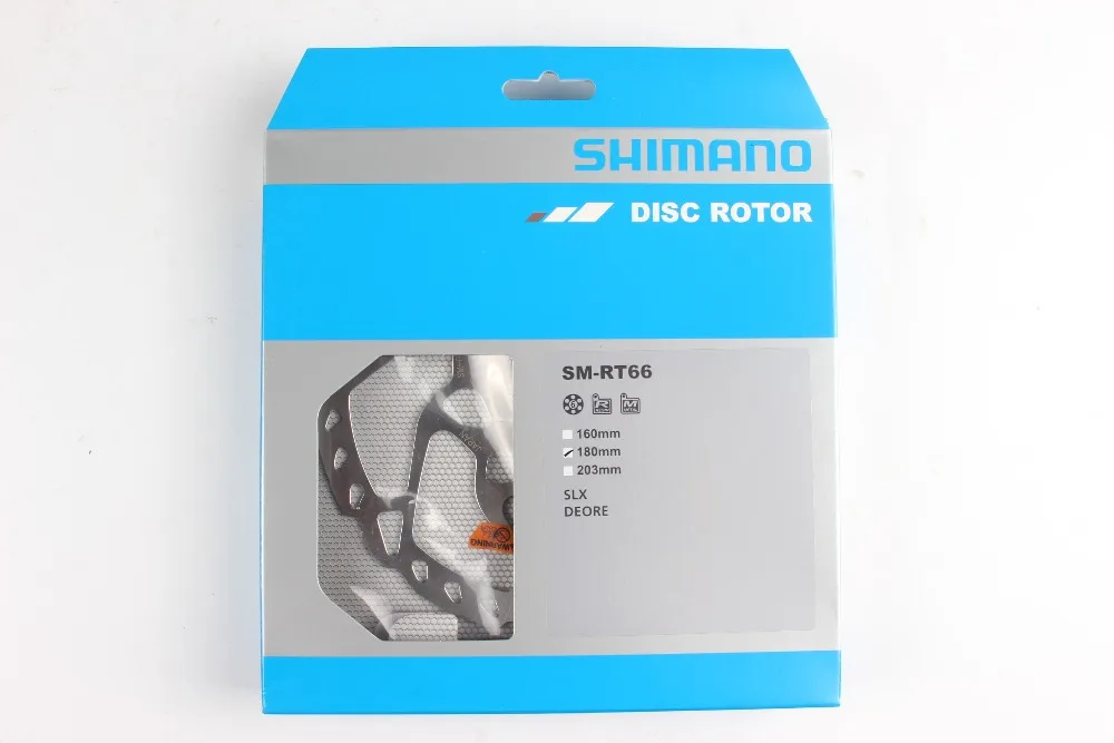 Shimano SLX ZEE DEORE SM-RT66 дисковые тормозные диски 160 мм 180 мм 203 мм MTB 6 болт тип дисковые тормозные диски " 7" " велосипедные детали