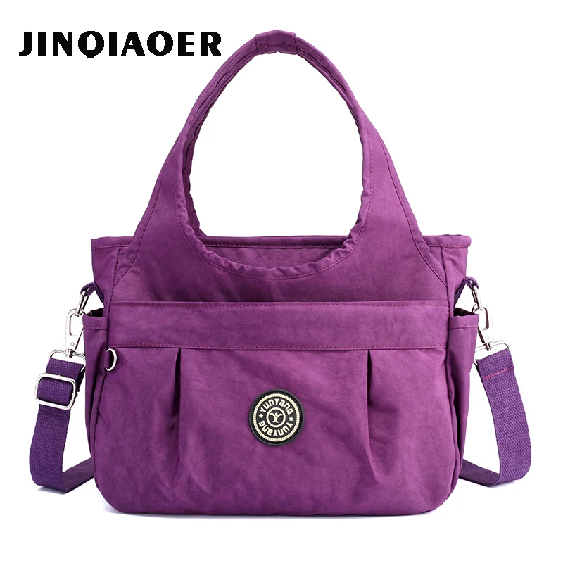 

Women Rainbow Pony Shoulder Bag New Casual Nylon Bag Shoulder Messenger Multilayer Bags Women Bag Bolsos sac