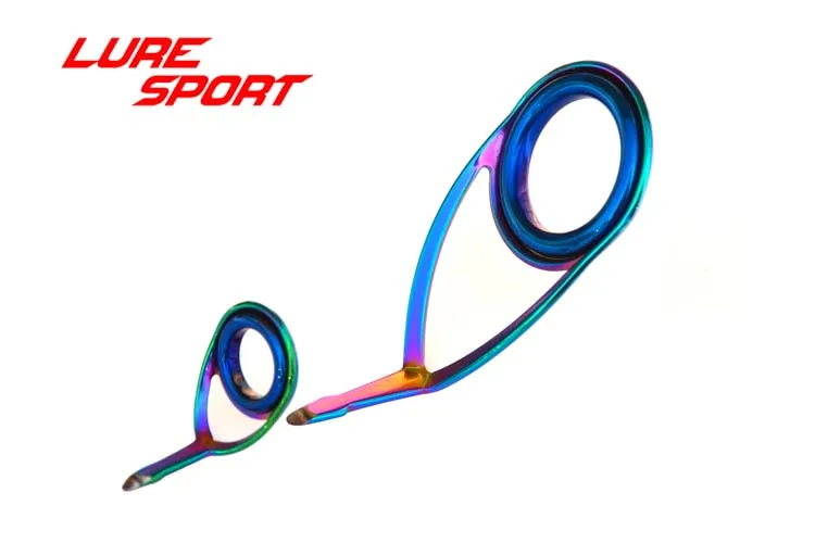 LureSport KL KT Guide 10 шт. разноцветная оправа голубое кольцо Удочка строительный компонент ремонт DIY аксессуар