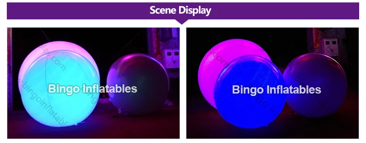 Led освещение надувной гигантский шар, гигантский надувной диско шар ПВХ воздушный герметичный-надувная игрушка
