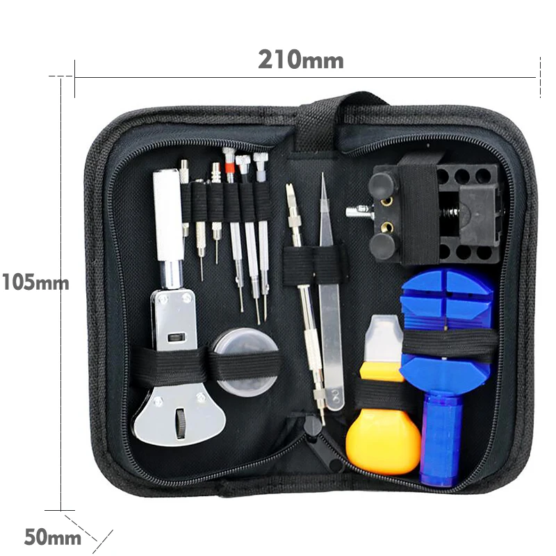 13Pcs/Set Watch Repair Tool Kit Set Watch Case Opener DIY Kit Screwdrivers Case Watchmaker Dedicated Device