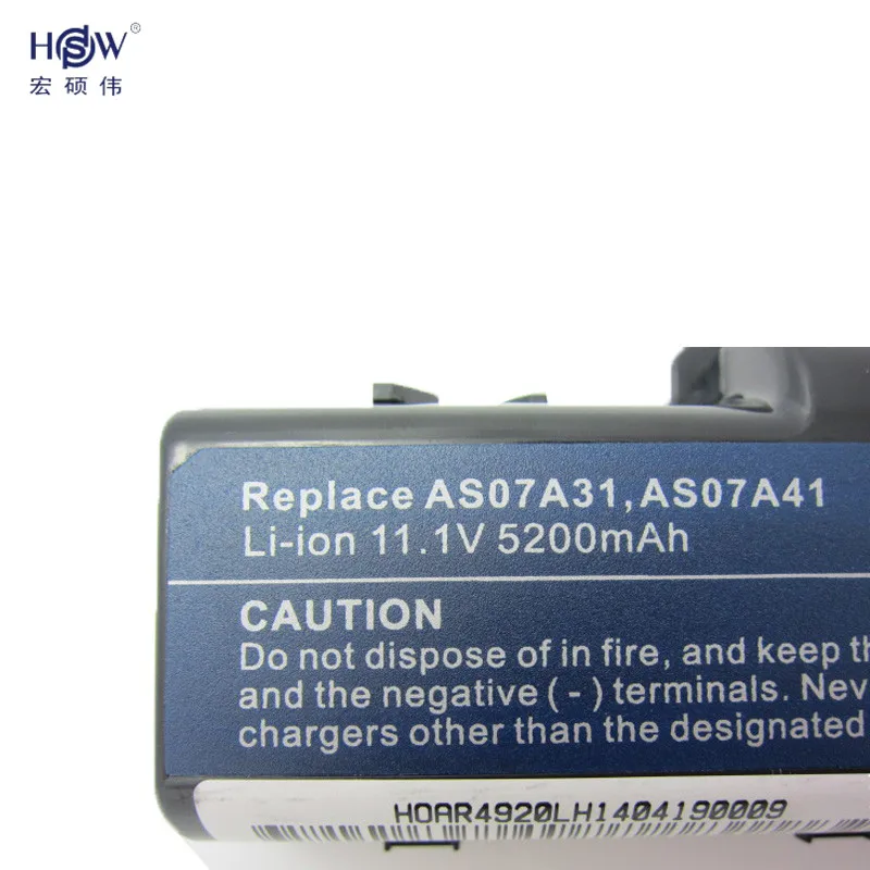 HSW 6cell Laptop Battery for Acer Aspire 4710 4720 5335Z 5338  5536 5542 5542G 5734Z 5735 5735Z 5740G 7715Z 5737Z 5738