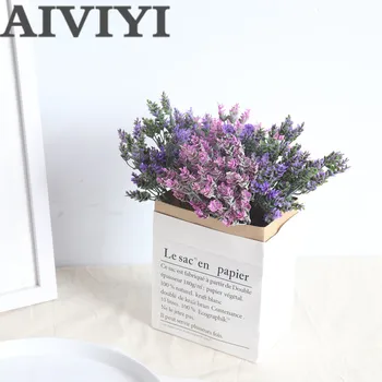 

1pcs Plastic Eucalyptus shell grass green plant artificial calla plants simulation leaves fake grass for home decoration flowers