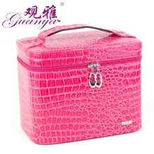 Профессиональный визажист или Модный женский фирменный макияж коробка/и большое пространство внутри с зеркалом/24*16*20 см