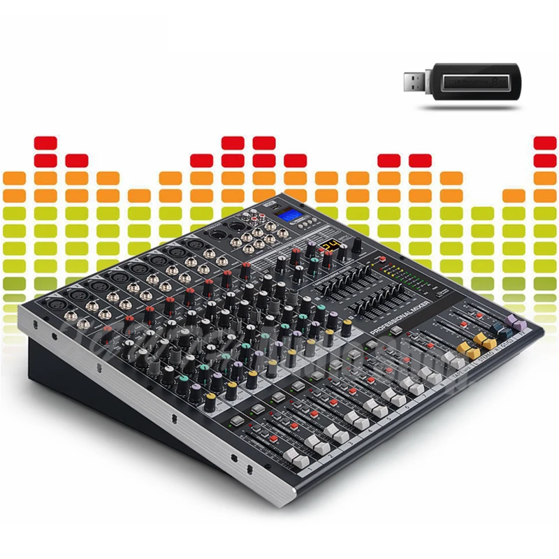 Professional Mixer 8 Channels 24 Kinds Of Digital