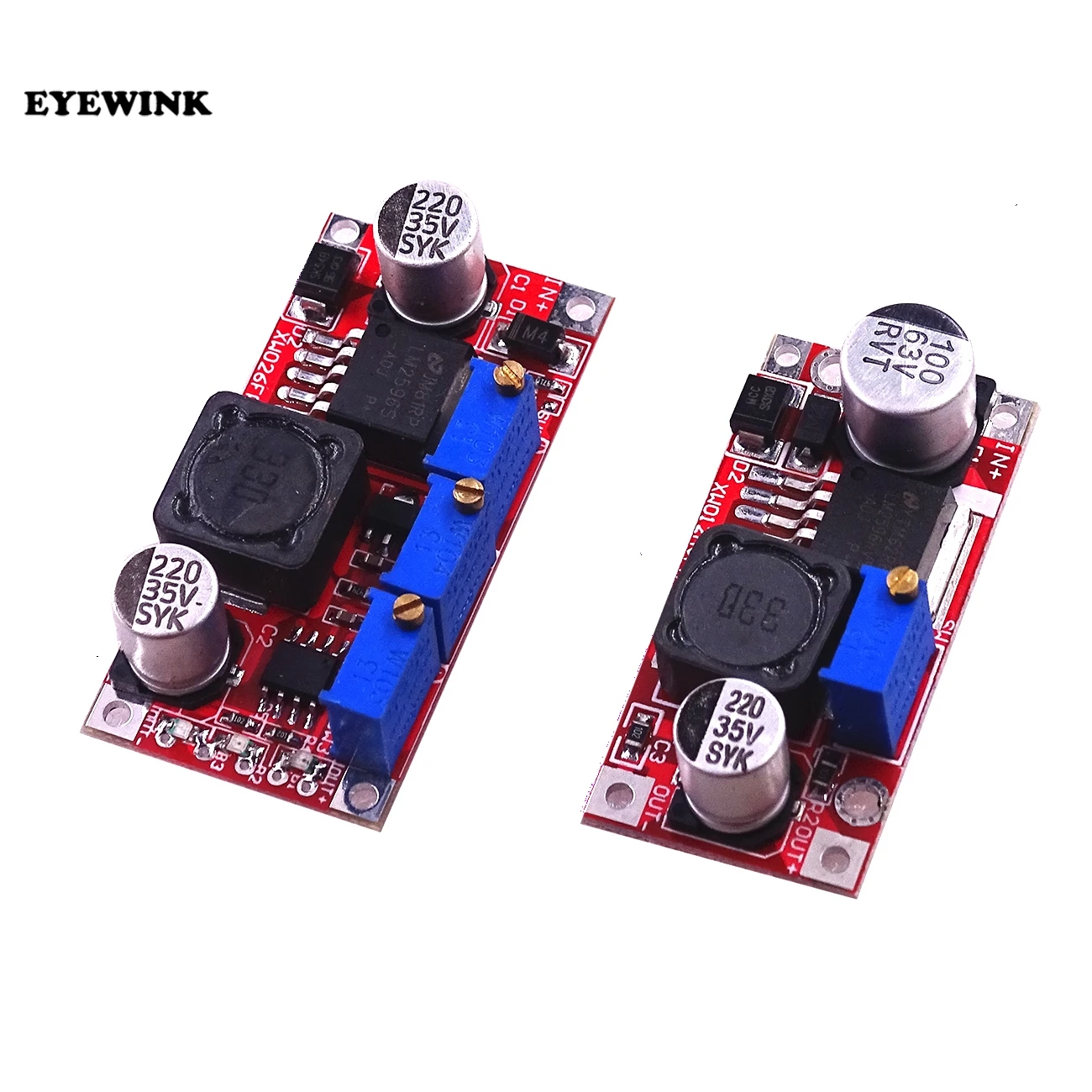 LM2596 XL6009/LM2577 LM2596 LM2596 /LM2596HVS Power Converter Voltmeter ...