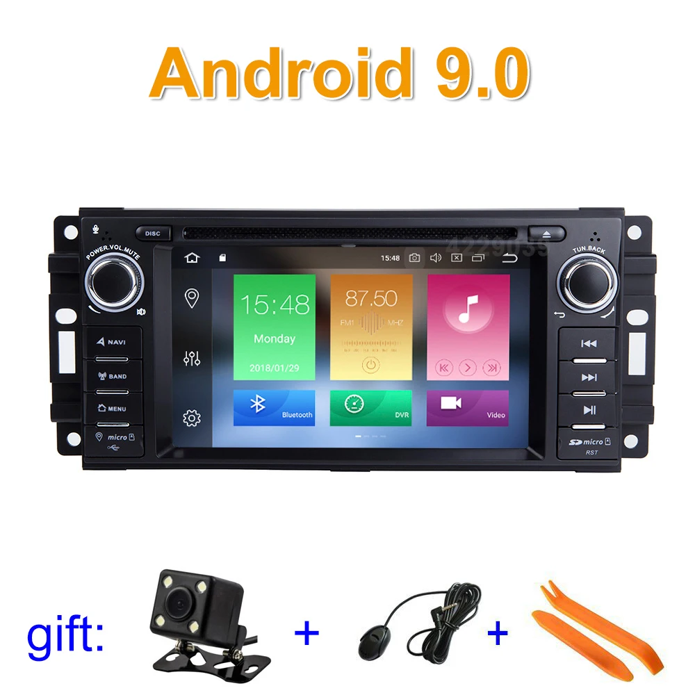 Best 4G RAM Android 9 Car DVD Multimedia Player Radio GPS for JEEP Wrangler Compass Patriot Grand Cherokee Commander 0 Best 4G RAM Android 9 Car DVD Multimedia Player Radio GPS for JEEP Wrangler Compass Patriot Grand Cherokee Commander 0