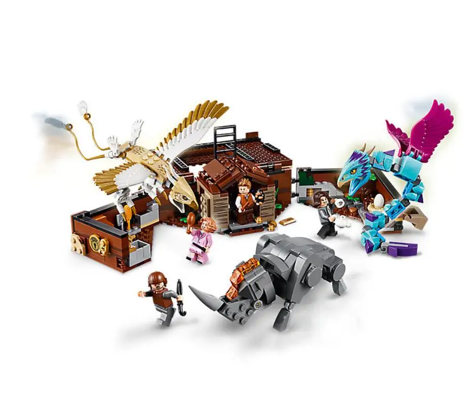 

Harri Potter Series Newt's Case of Magical Creatures Building Blocks 778pcs Brick Toys Compatible With Legoing Movie 75952