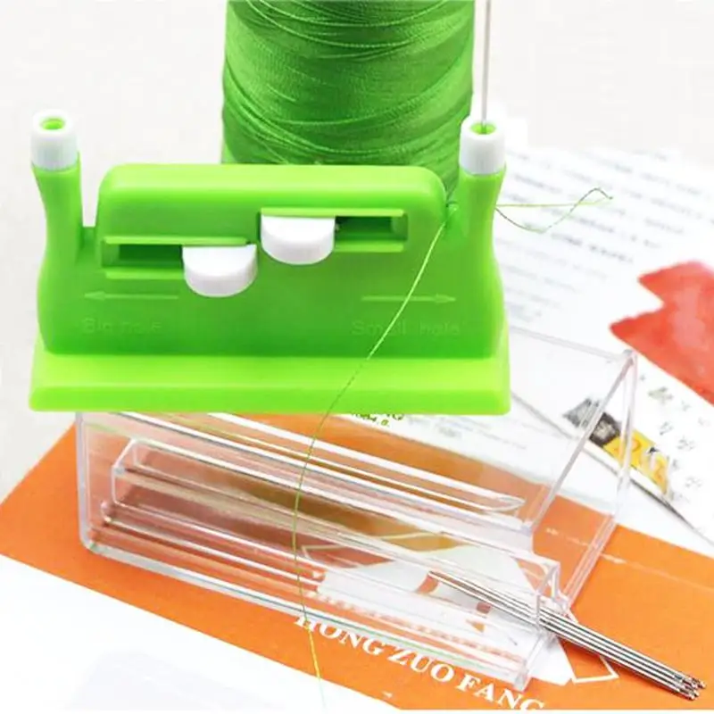 5pcs Sewing Needle Threader Kit DIY Needlework Craft Elderly Guide Hand Machine Insertion Tools Accessories