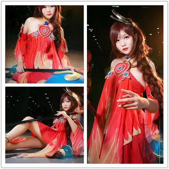 

Game Arena of Valor Da Qiao Cosplay Costume New Skin Fancy Dress Christmas Halloween Party Costumes for Women adult size