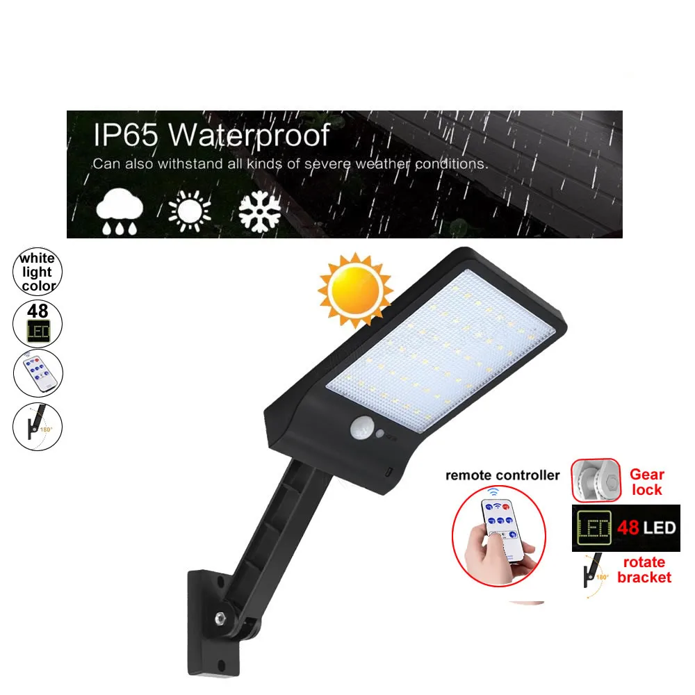 

48 LED Solar Light Garden Pathway s Lawn Lamp For Lantern Decoration Outdoor Path Wireless Waterproof Ni