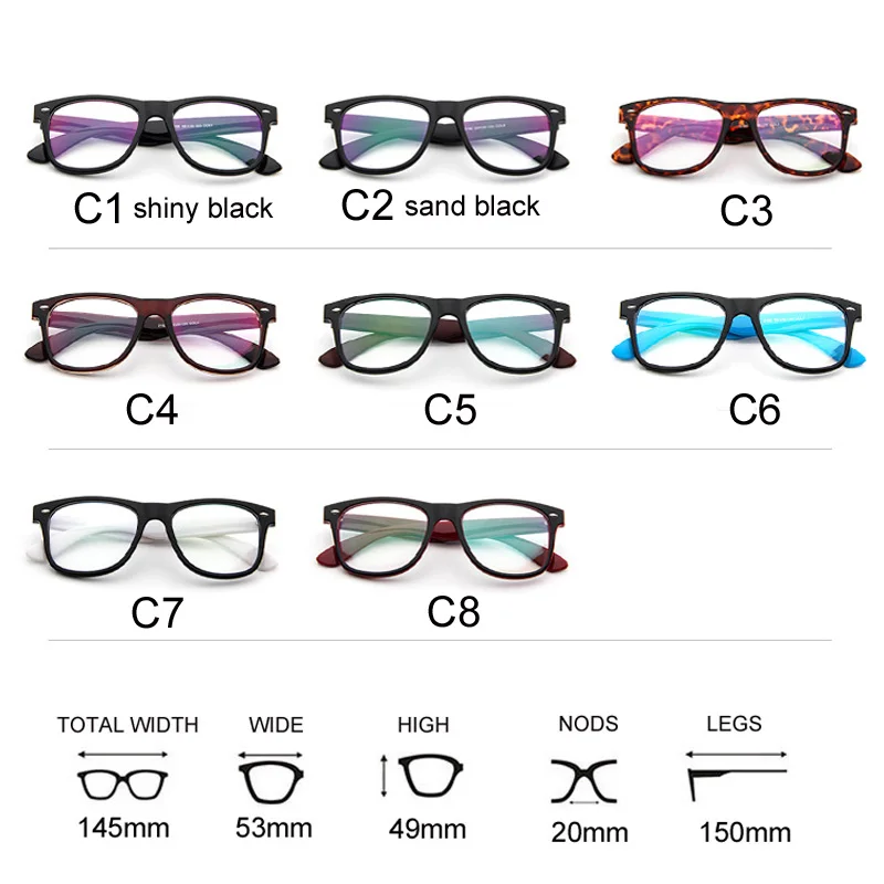 Модные прозрачные очки, мужские поддельные очки, квадратные очки, оптическая оправа, мужские очки для чтения, оправы для очков, прозрачные очки