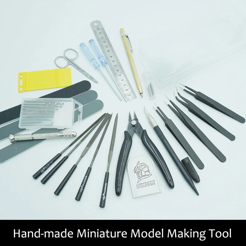 

Model assembly tool set for Gundam Military model Hand-made miniature model making tool