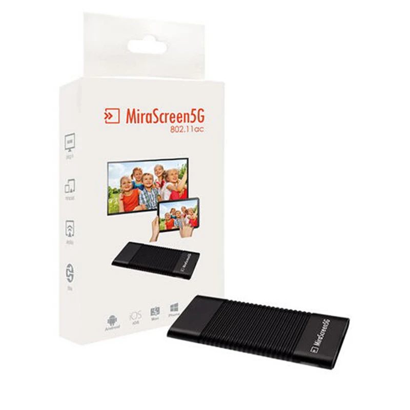 MiraScreen TV Stick 5G беспроводной ключ доступа к ТВ DLNA Airplay HDMI Miracast Streamer WiFi Поддержка
