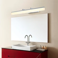 LED mirror light modern bathroom light acrylic 40cm-120cm 8W-24W Wall lamp led wall light arandela wall lamp mirror lamp цена LED mirror light modern bathroom light acrylic 40cm-120cm 8W-24W Wall lamp led wall light arandela wall lamp mirror lamp цены онлайн