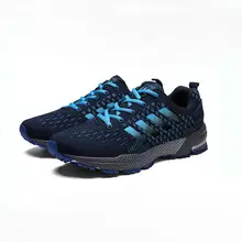 Тренд обувь для ходьбы мужские кроссовки Обувь с дышащей сеткой обувь Eva Спортивная Sapatos Человек Спорт Подножка обувь