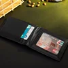 New RFID Blocking Genuine Leather Men Money Clip Wallet Small Card Protection Purse Mini Cash Holder For Man 5