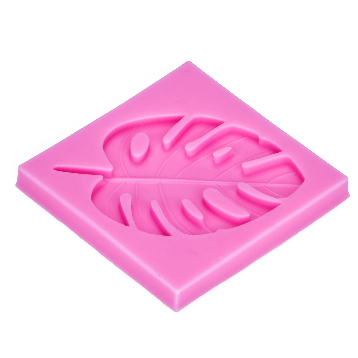 Форма листьев 3D обратная сахарная форма помадка торт силиконовая форма для fimo Полимерная глина формы для украшения инструменты F11134