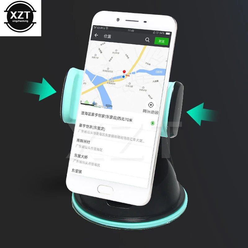 360 Degree Rotation Air Vent Mount Car Holder Styling Mobile Phone Stand Support For iPhone