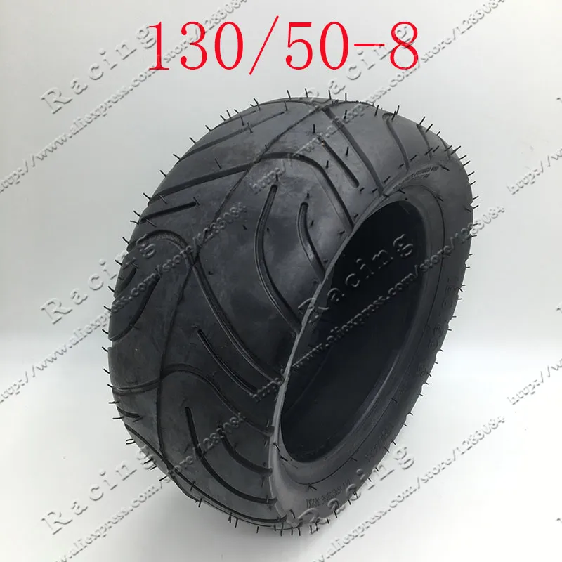 good quality Tubeless 8 inch sports car tires 130/50 8 vacuum tires