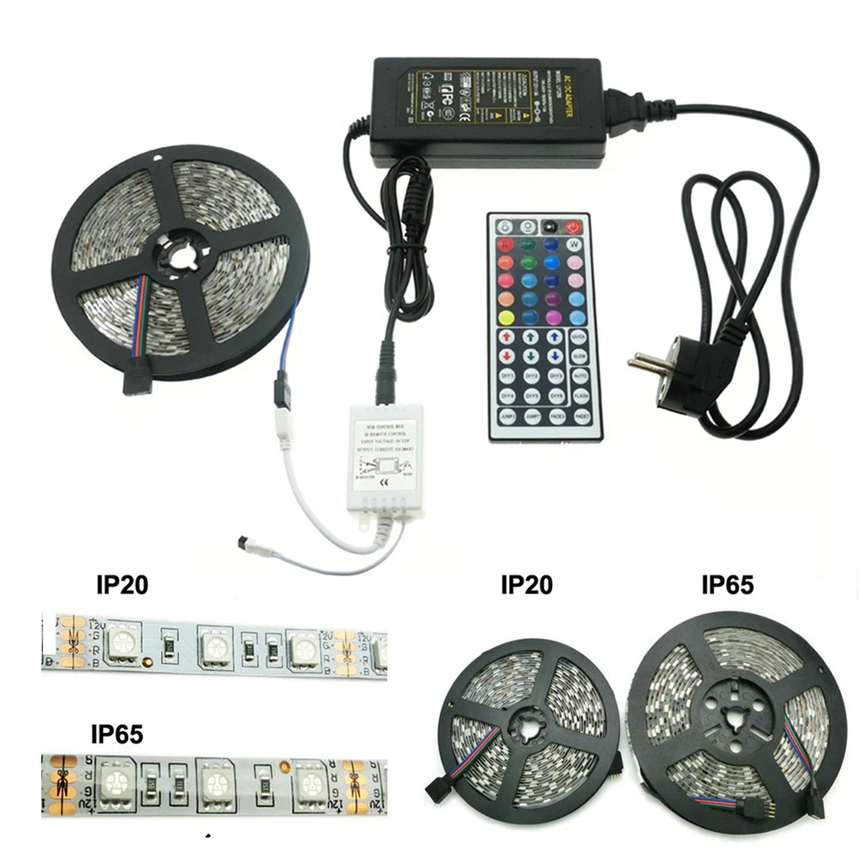 IP20不防水5米5050套装1