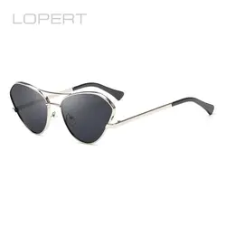 LOPERT Новые Солнцезащитные очки женские роскошные кошачий глаз фирменный дизайн винтажные Модные солнцезащитные очки женские очки UV400 Oculos De