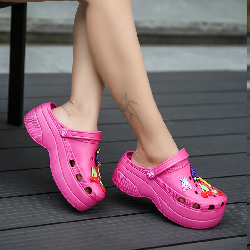 diy platform crocs