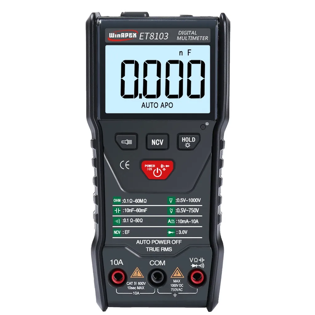 

Automatic Digital Multimeter RMS Digit Meter professional multimeter cable tester digital multimeter capacitance inductor