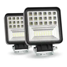 48W 6000K 40000LM 45LED Work Lights Bar Flood Spot Beam Off Road SUV Driving Fog Lamp Trailer Truck Light System