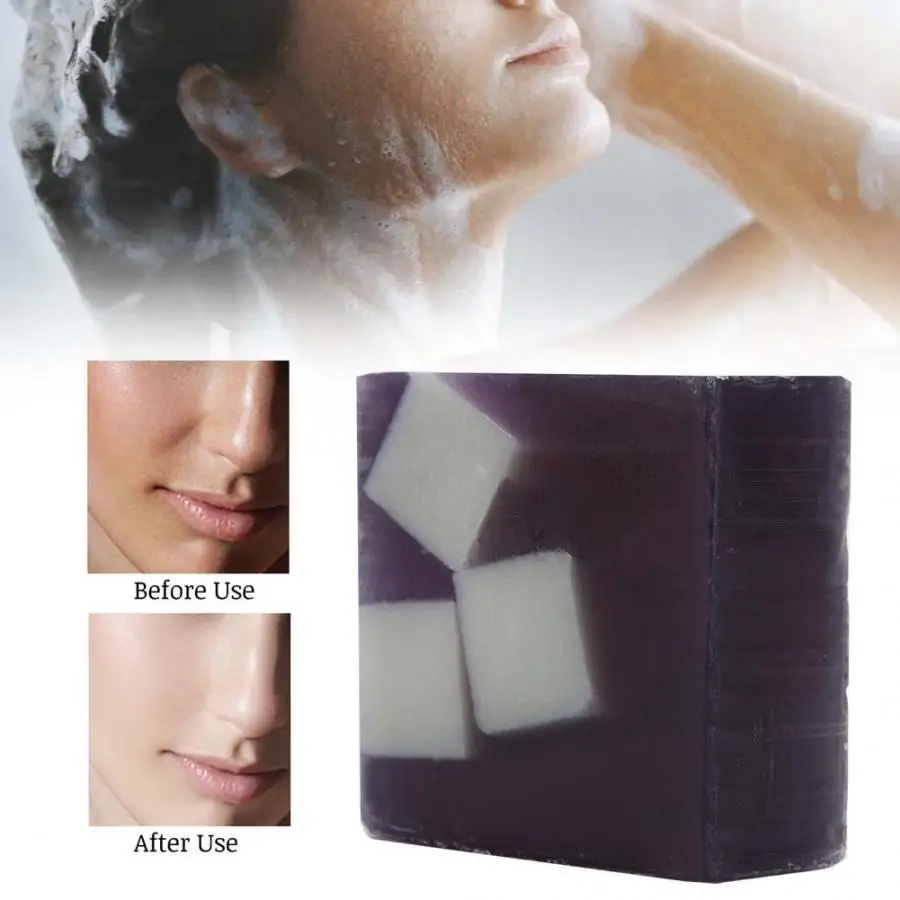 

Whitening Soap 100g Volcanic Mud Deep Cleaning Remove Grease Moisturizing Handcrafted Soap Soap