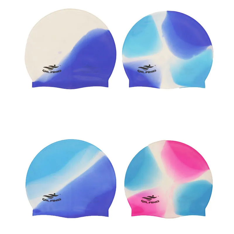 

ZAFILLE Elastic Swimming Cap Silicon Caps Waterproof Ear Protection Swimming Hat Swiming Pool Accessories Swim Caps For Women
