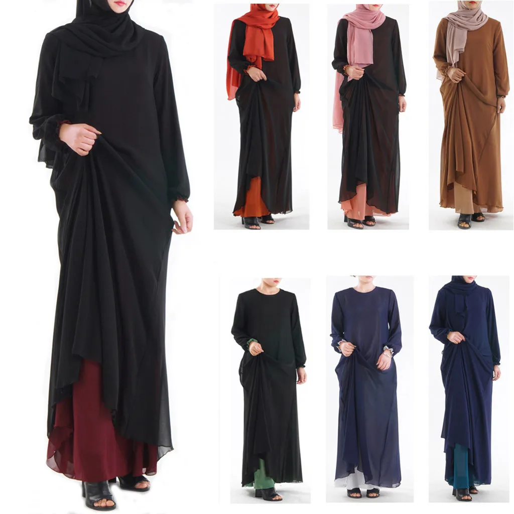 Abayas жемчуг розовый красный женская мусульманская одежда платья Хиджаб этнические халаты мусульманский Ближний Восток Макси платье принт кафтан 4,17