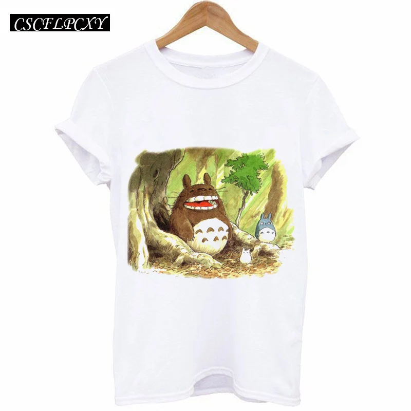 Fashion-2016-Slim-T-shirt-Women-Summer-Tops-Cartoon-Neighbor-Totoro-Print-T-Shirt-Plus-Size.jpg_640x640 (1)