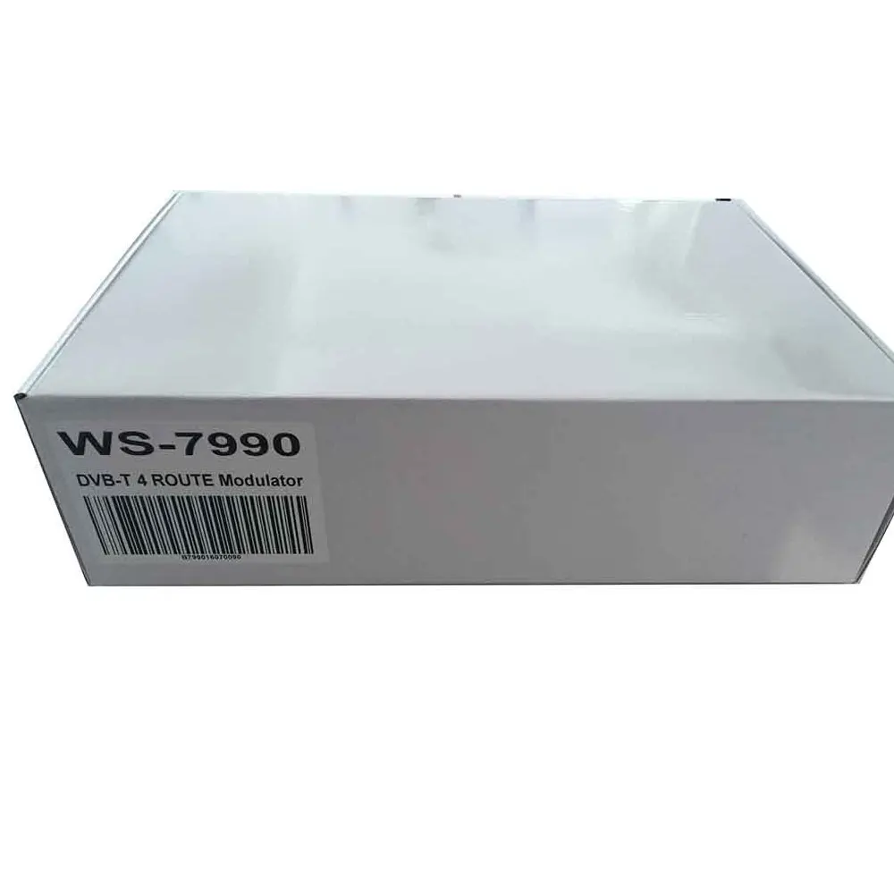 Оригинал Satlink WS 7990 4 маршрут DVB T модулятор AV HD Четыре маршрутизатор DM цифровой RF