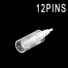 100 шт. наконечники иглы Электрический дермапен иглы штык 12 pin MYM картридж для авто микро иглы dr. Pen ULTIMA N2 M7 M5