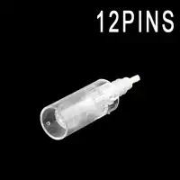 100 PCS Needle Tips Electric Derma Pen Needles Bayonet 12 pin MYM Cartridge For Auto Micro needles dr.Pen ULTIMA N2 M7 M5