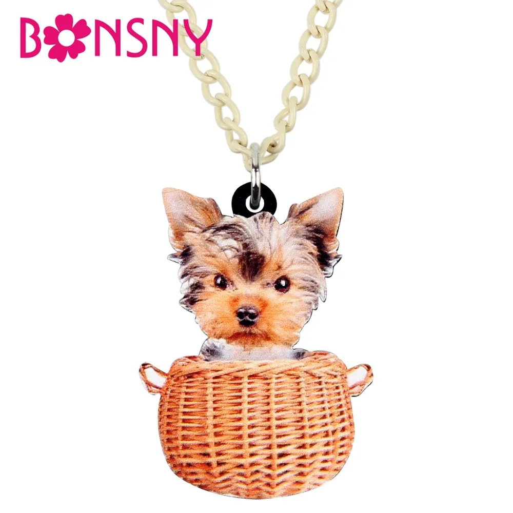 yorkshire terrier necklace