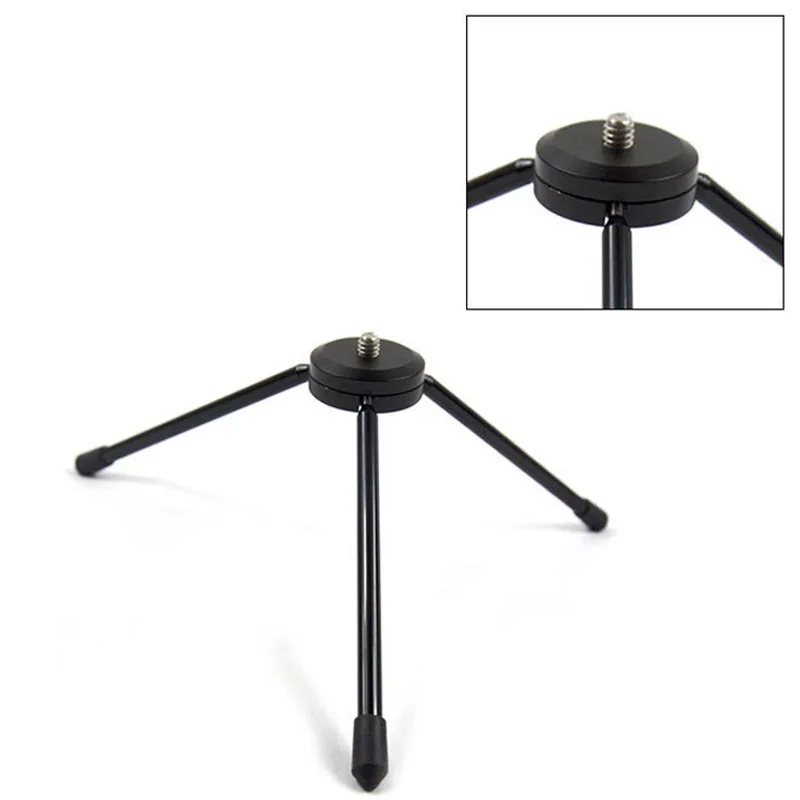 

Portable Mini Tripod Metal Universal Tabletop Stand Stabilizer for Phone Camera EM88