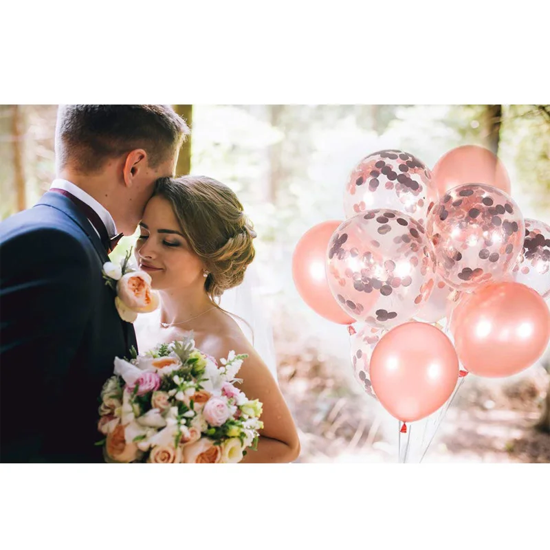 gold pink balloon5