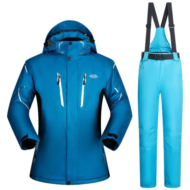 

Promotion!! Men's ski suit Waterproof Windproof male Snow Jacket and pant sets Cotton-padded Winter Walk Snowboard skiing Clothe