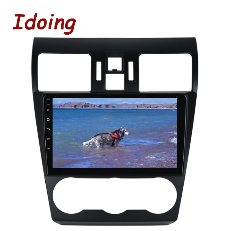 Idoing 1Din 9 &quotАвтомобильный Android 8 0 радио Vedio GPS мультимедийный плеер для Subaru WRX 2013 2015 4G