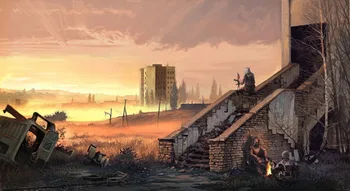 

Living Room Home Wall Decoration Silk Fabric Poster S.T.A.L.K.E.R. 2 Call of Pripyat Radioactive Video Games YX1206