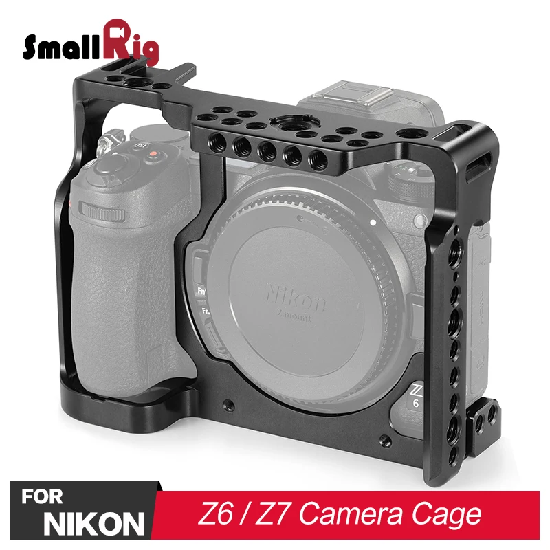 SmallRig DSLR камера клетка для Nikon Z6/для камеры Z7 функция Qucik релиз Nato Rail холодного